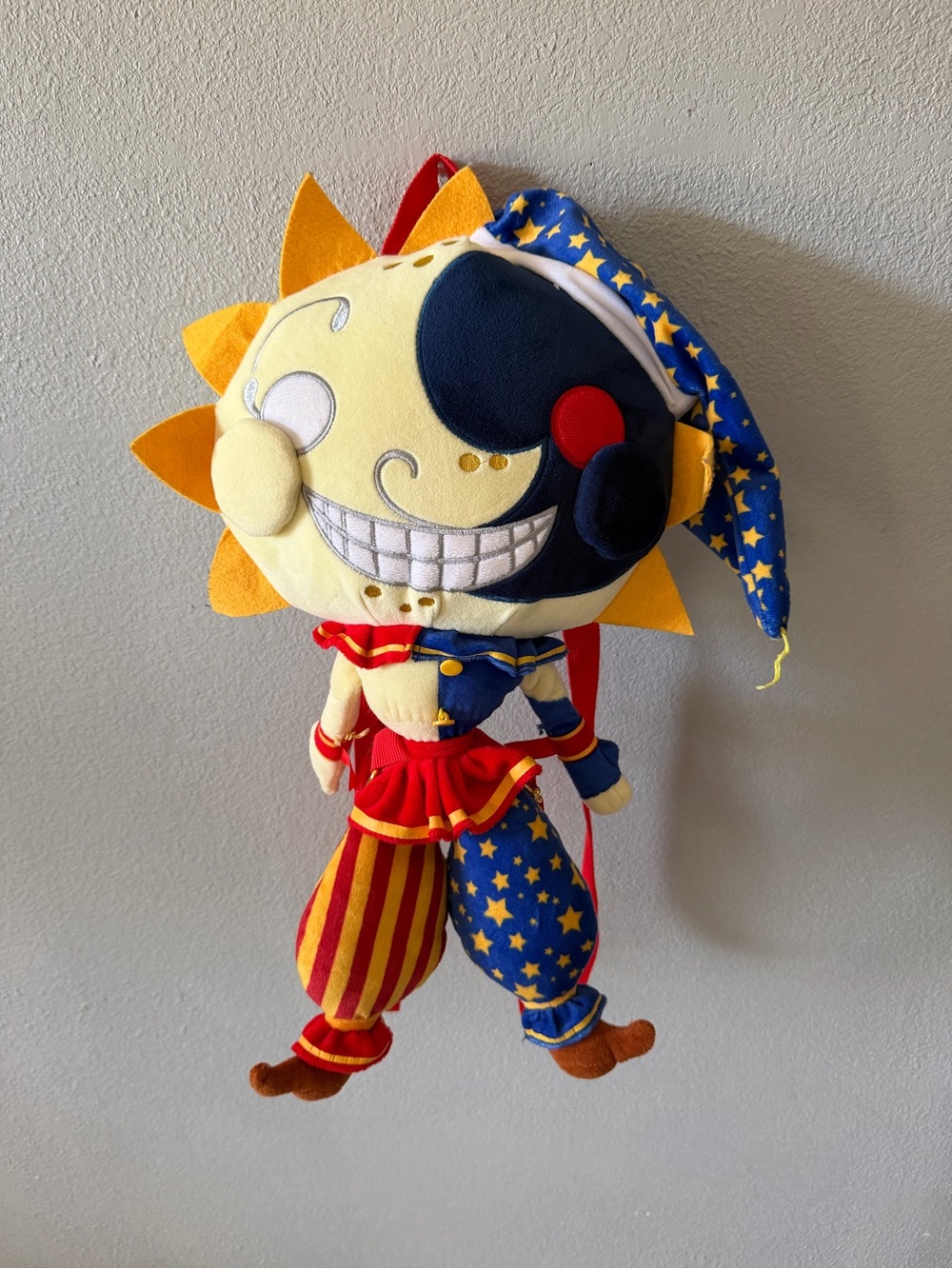 Five Nights At Freddy's Sun And Moon Plush Mini Backpack